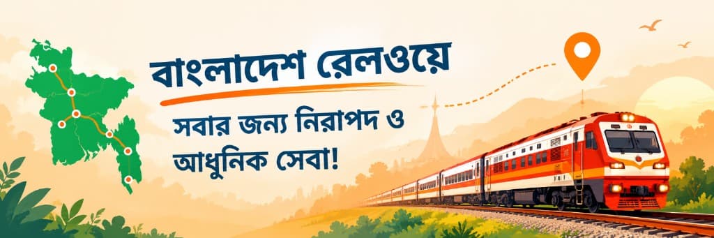 বাংলাদেশ রেলওয়ে — সবার জন্য নিরাপদ ও আধুনিক সেবা
